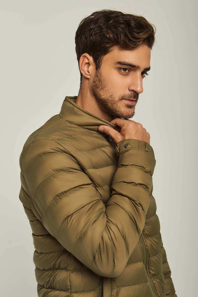 Men Regular Fit Jacket - Green