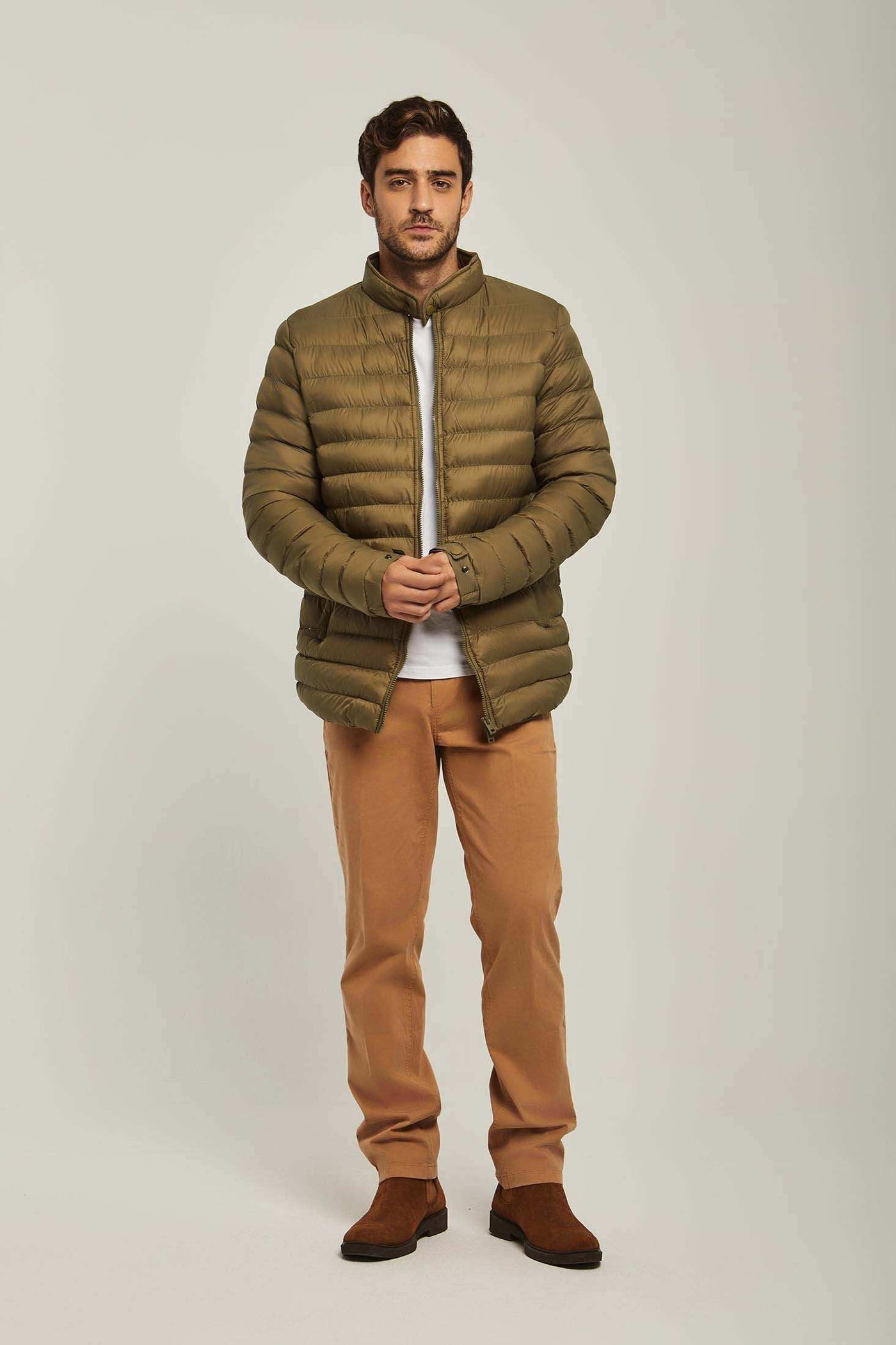 Men Regular Fit Jacket - Green