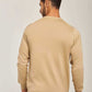 Men Regular Fit Pullover - Brown