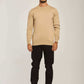 Men Regular Fit Pullover - Brown