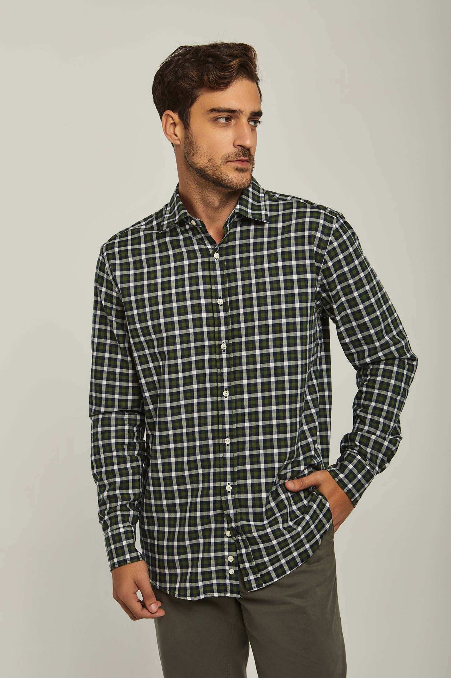 Men Regular Fit Shirt - Green