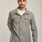 Men Regular Fit Jacket - Grey