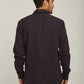Men Regular Fit Shirt - Dark Brown