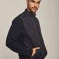 Men Regular Fit Jacket - Dark Navy
