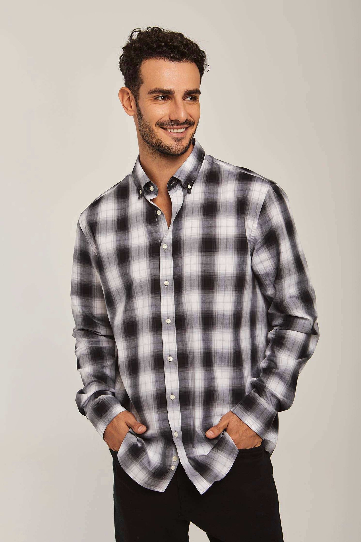 Men Regular Fit Shirt - Black