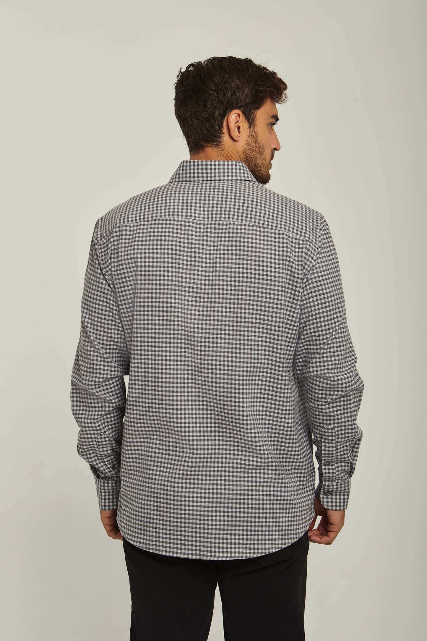 Men Regular Fit Shirt - Grey