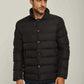 Men Regular Fit Jacket - Black