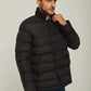 Men Regular Fit Jacket - Black