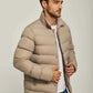 Men Regular Fit Jacket - Brown