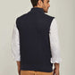 Men Regular Fit Vest - Blue