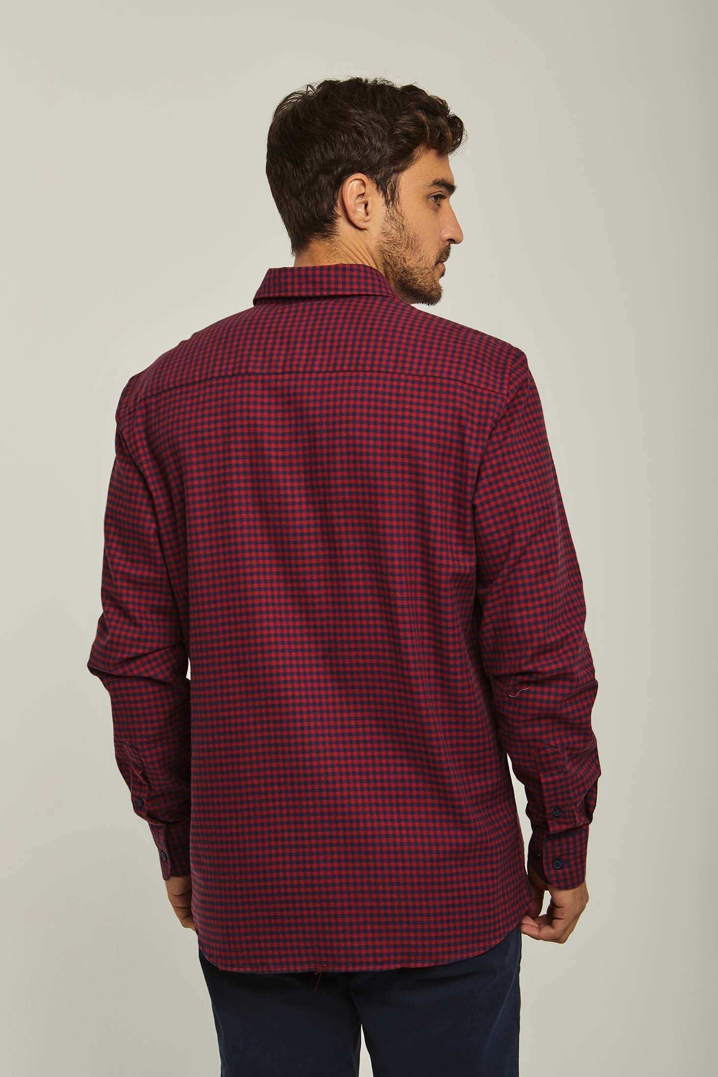 Men Regular Fit Shirt - Red
