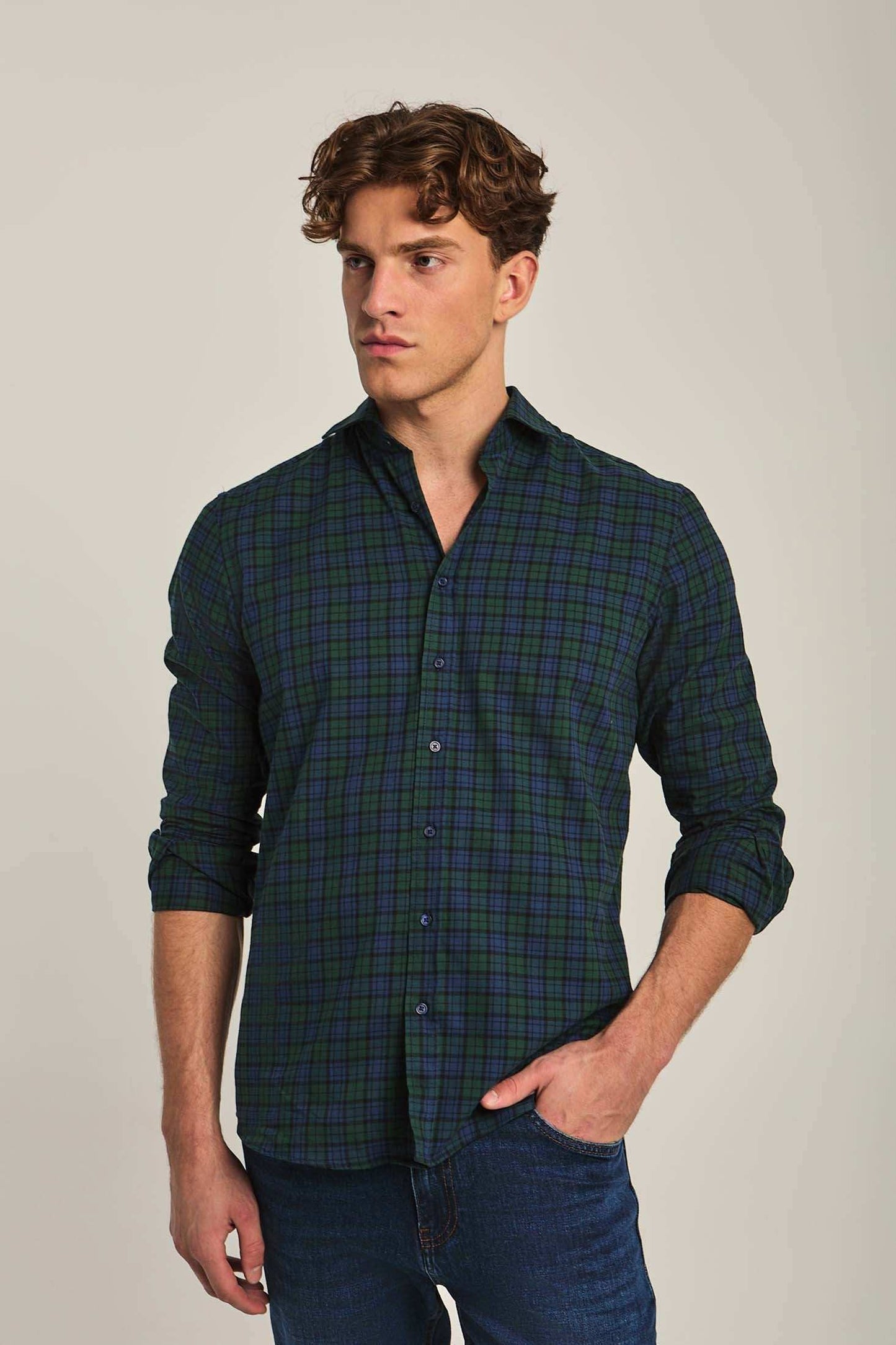 Men Regular Fit Shirt - Green