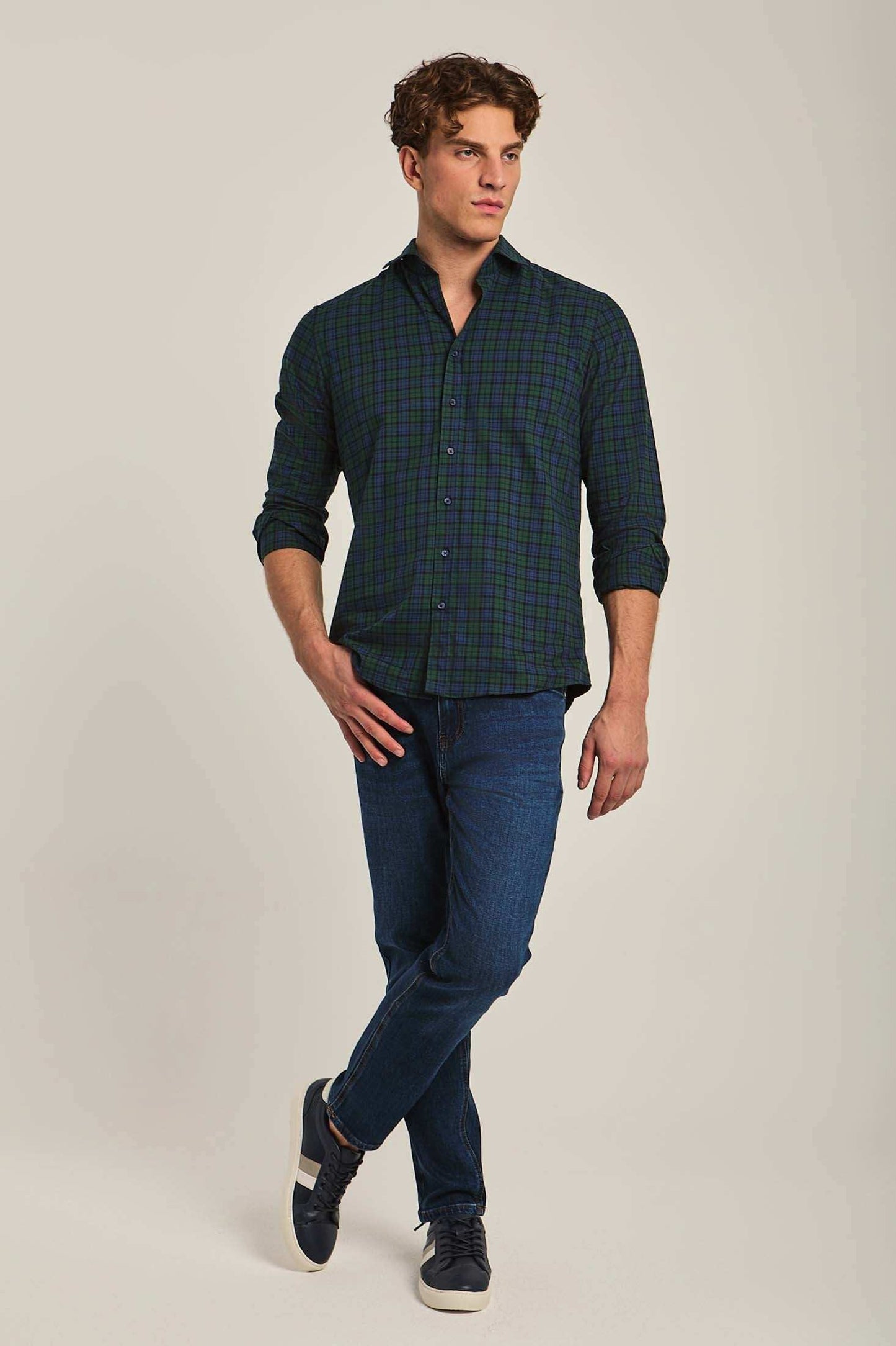 Men Regular Fit Shirt - Green
