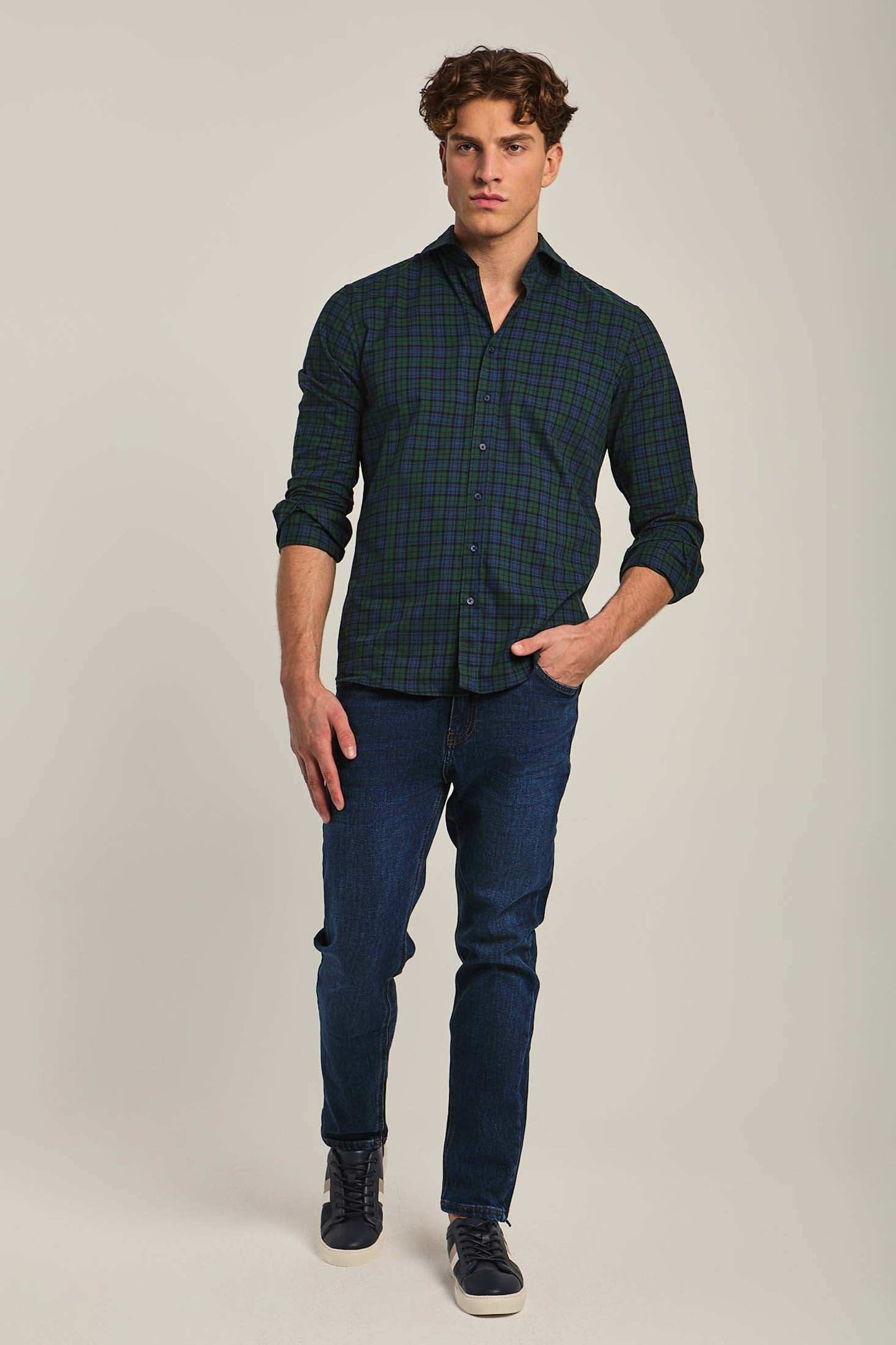 Men Regular Fit Shirt - Green