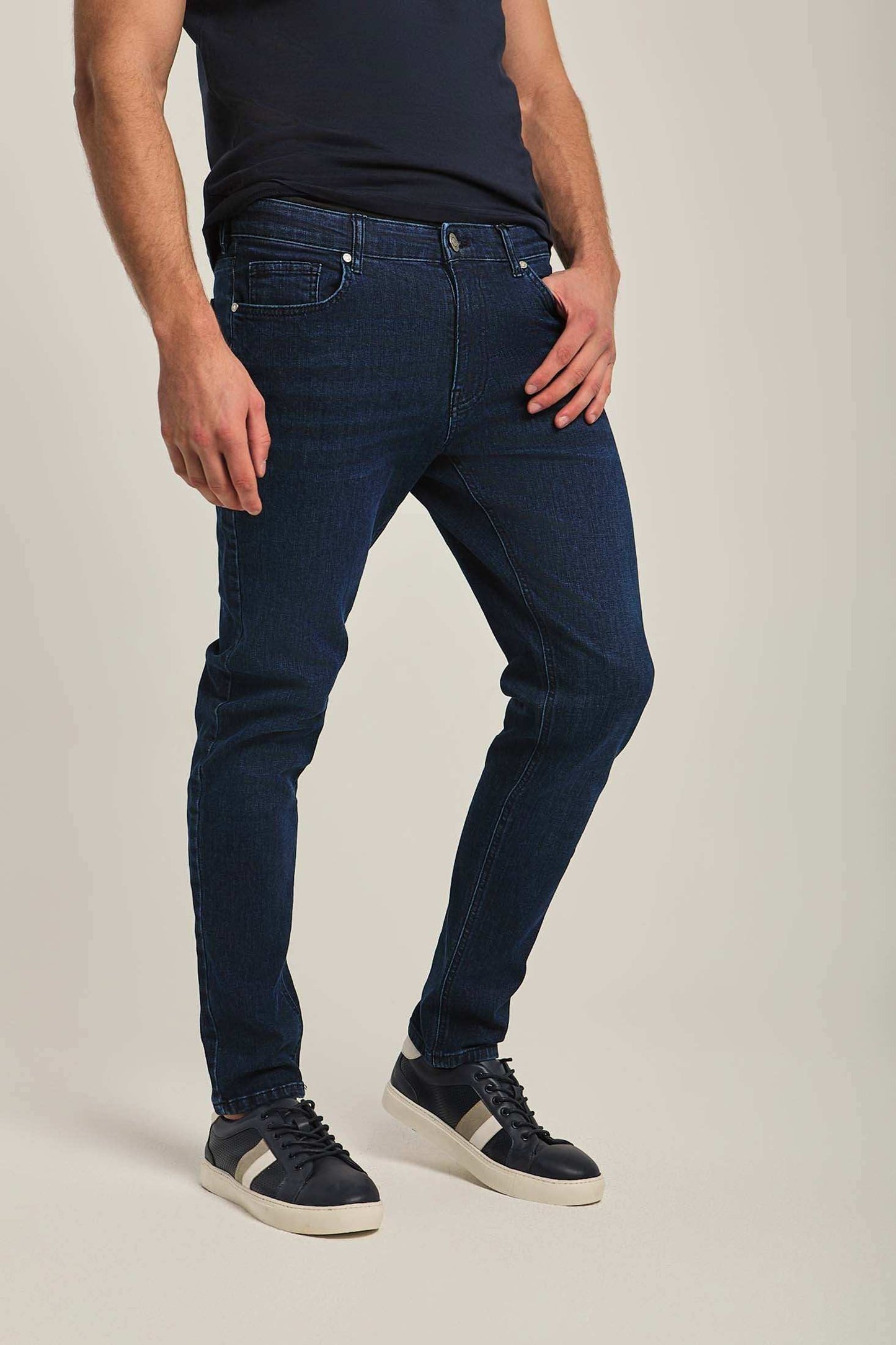 Men Regular Fit Denim - Blue