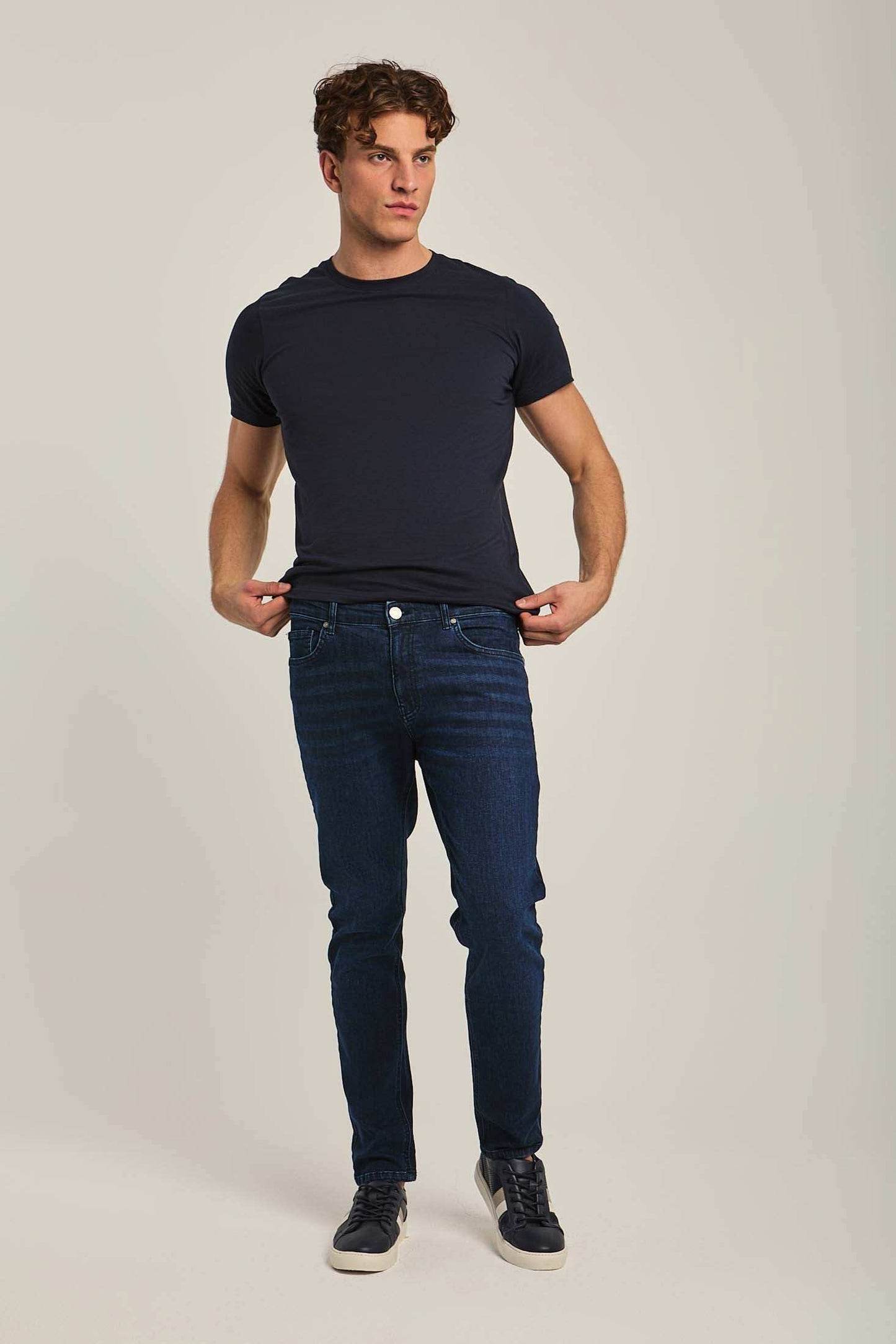 Men Regular Fit Denim - Blue