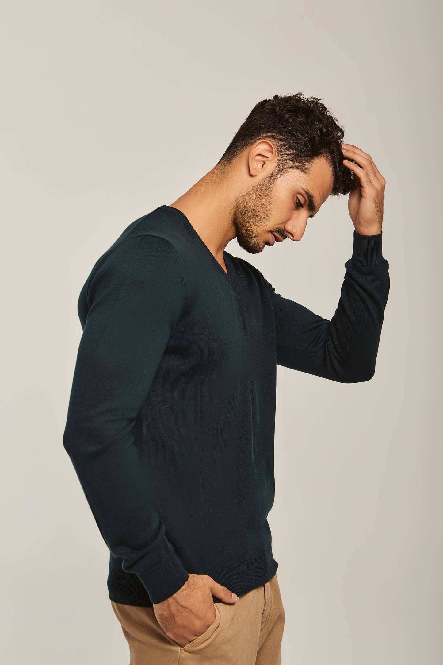 Men Regular Fit Pullover - Black