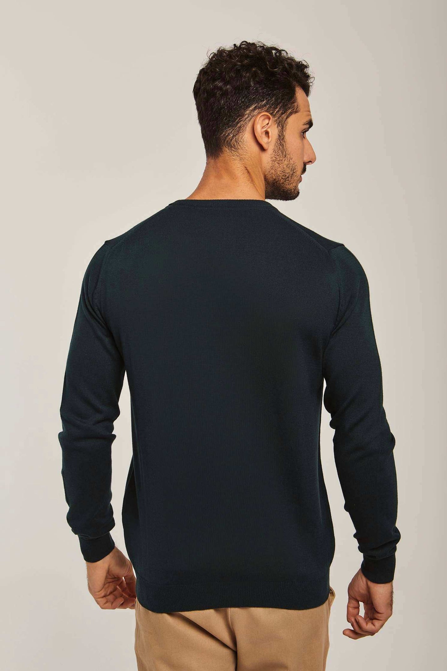 Men Regular Fit Pullover - Black