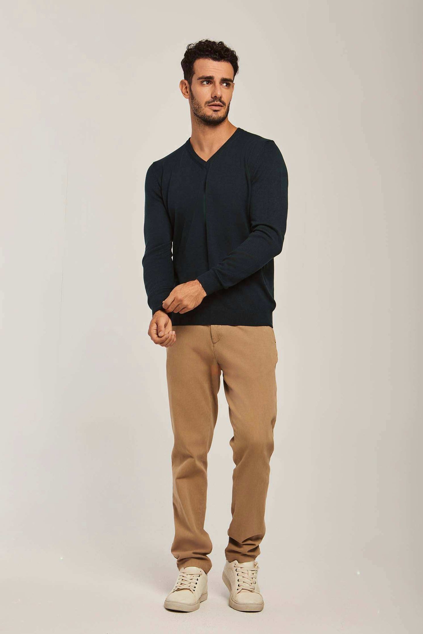 Men Regular Fit Pullover - Black