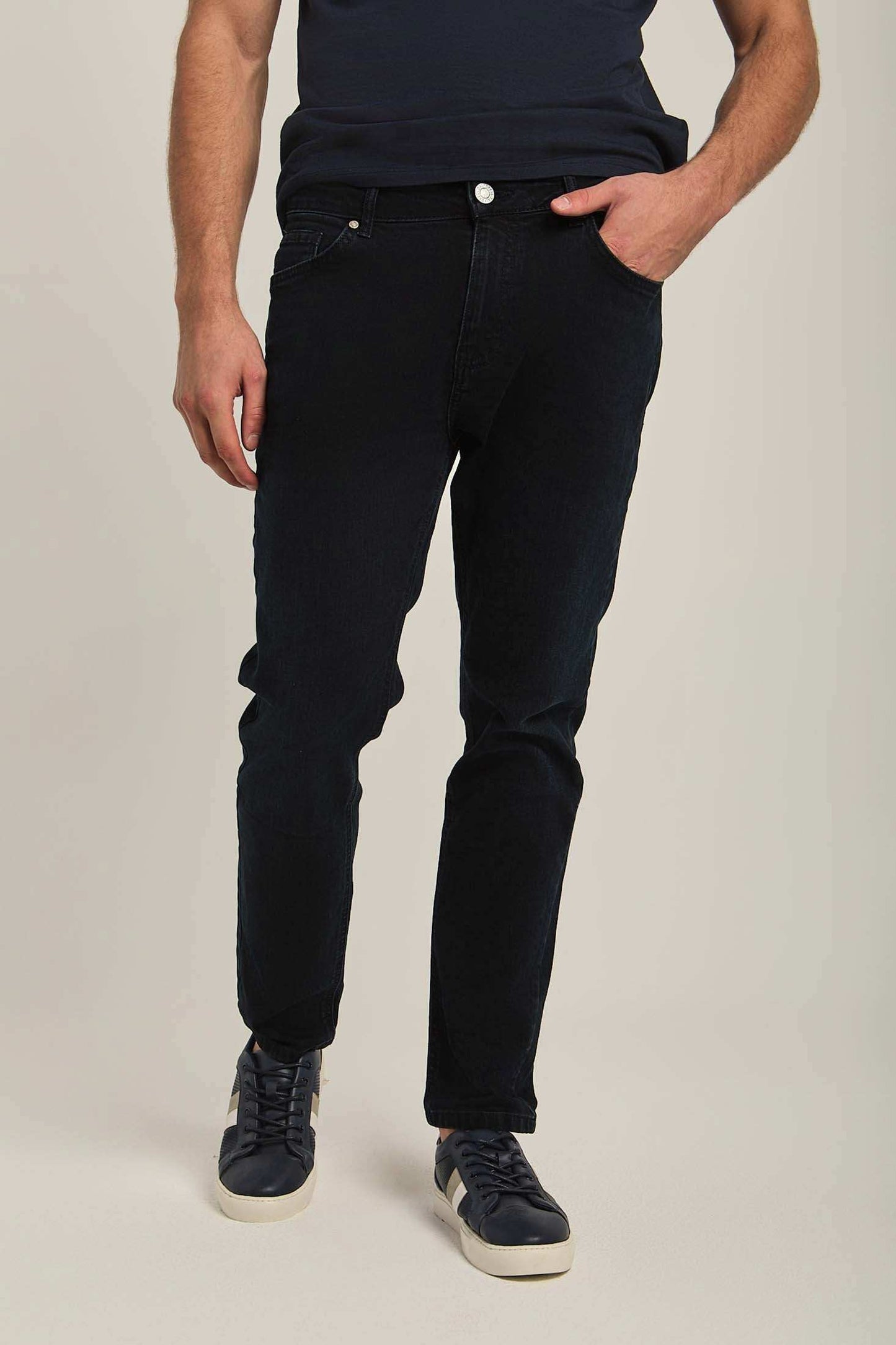 Men Regular Fit Denim - Blue