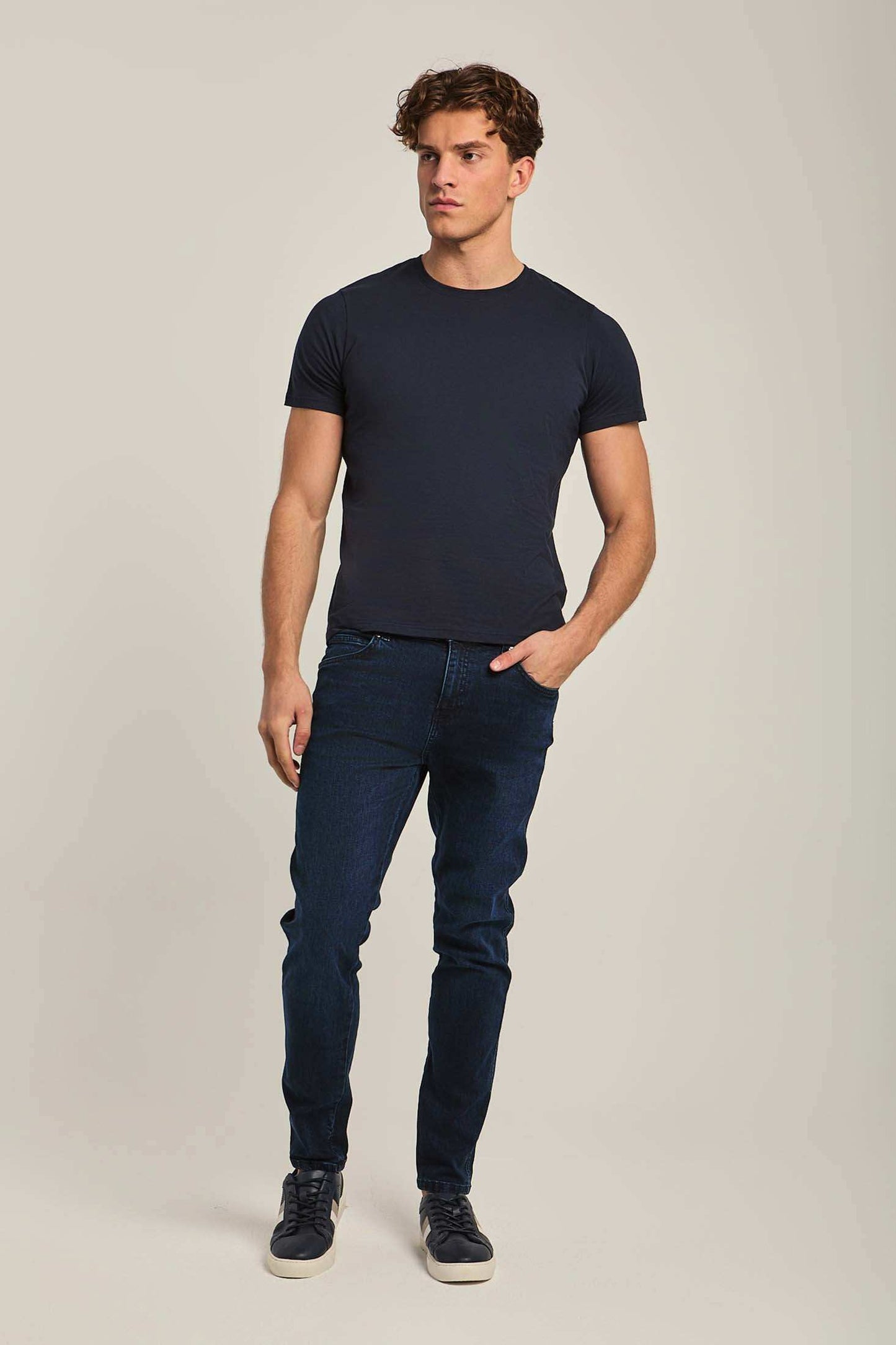 Men Regular Fit Denim - Blue