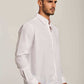 Men Regular Fit Shirt - White