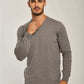 Men Regular Fit Pullover - Grey