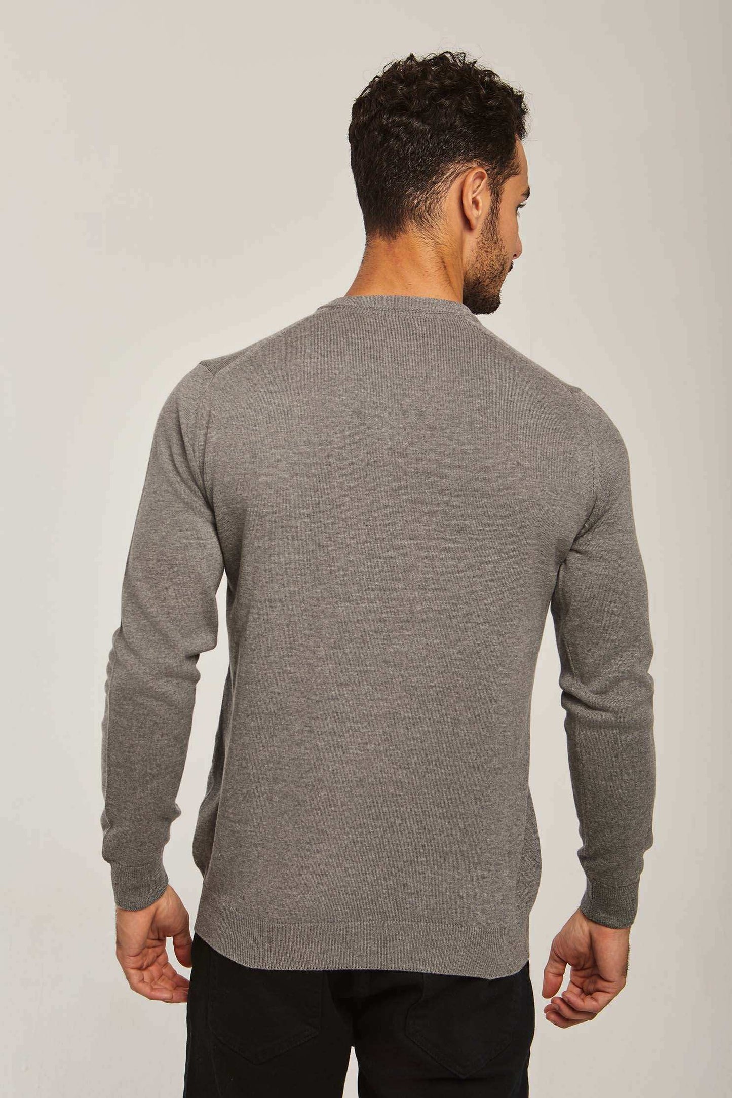 Men Regular Fit Pullover - Grey