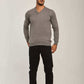 Men Regular Fit Pullover - Grey