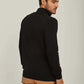 Men Regular Fit Pullover - Black