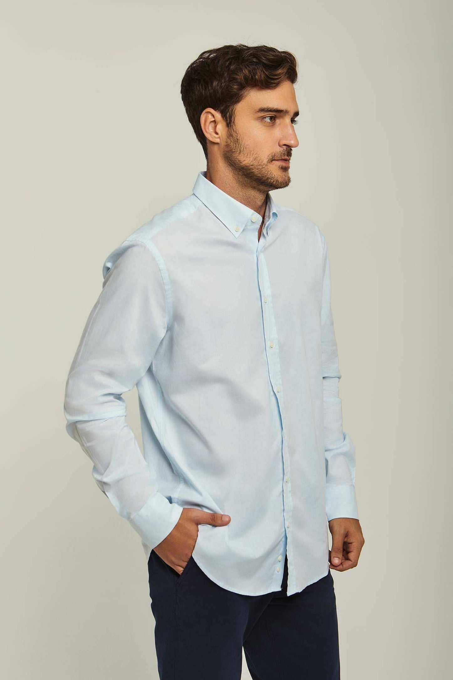 Men Regular Fit Shirt - Blue