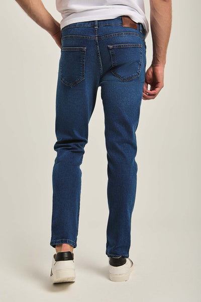 Men Regular Fit  Denim -Indigo