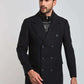 Men Regular Fit Coat - Brown