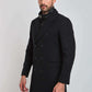 Men Regular Fit Coat - Brown