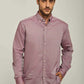 Men Regular Fit Shirt - Burgundy