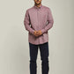 Men Regular Fit Shirt - Burgundy