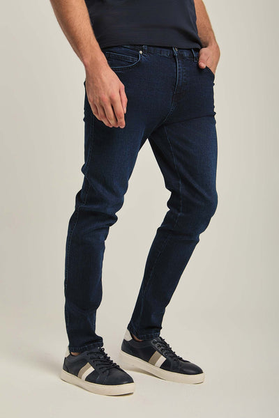 Men Regular Fit  Denim - Dark Blue