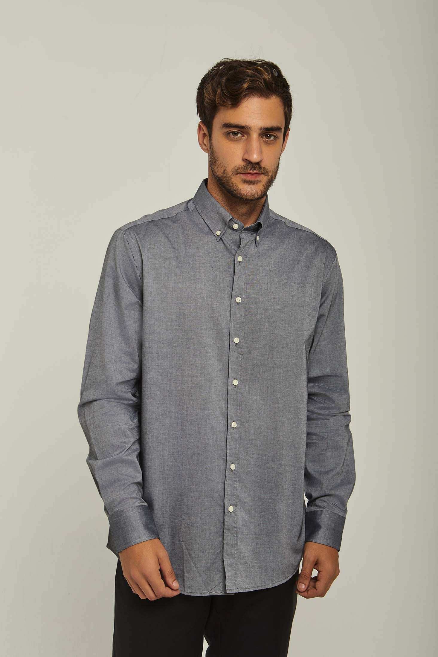 Men Regular Fit Shirt - Black