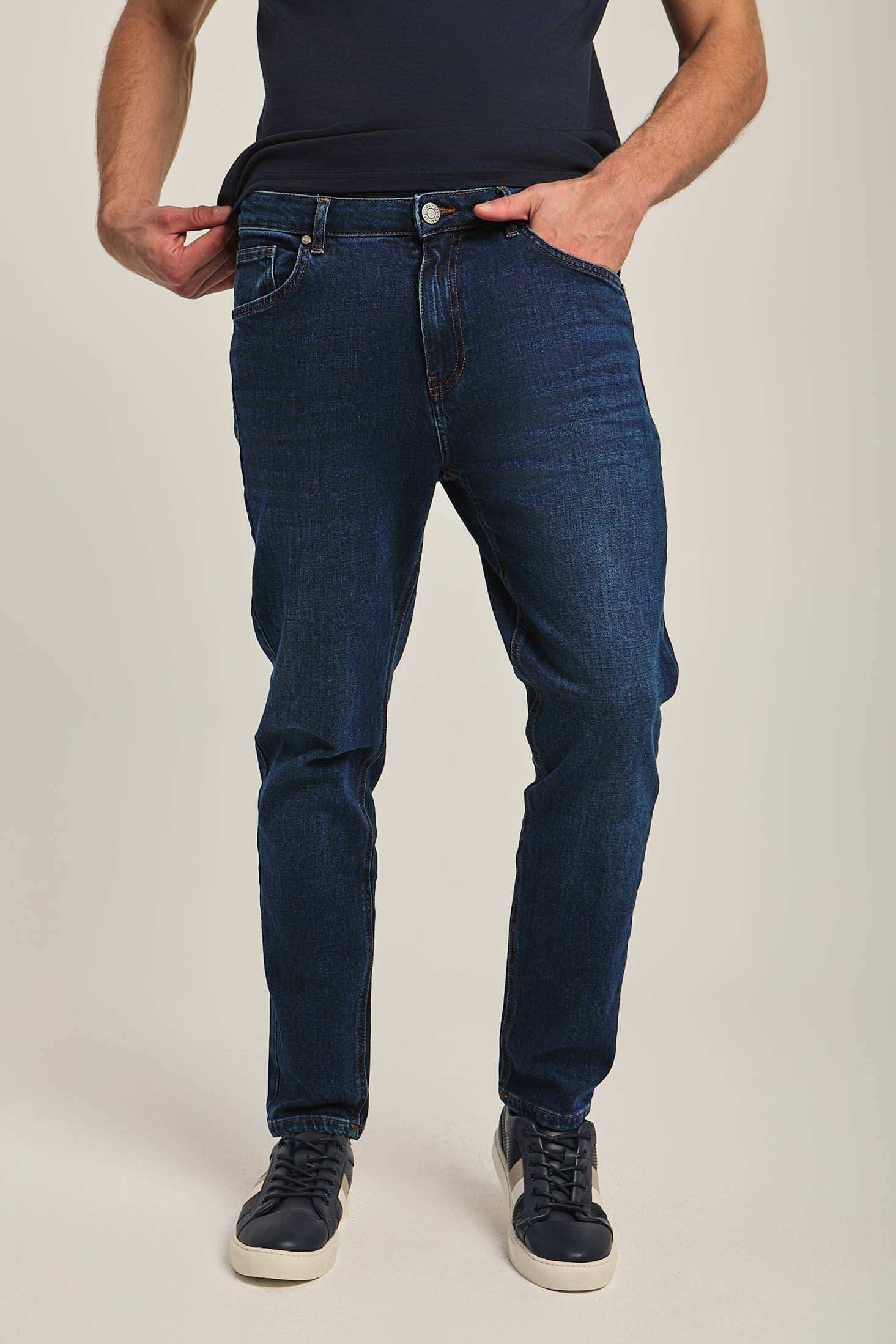 Men Regular Fit Denim - Blue