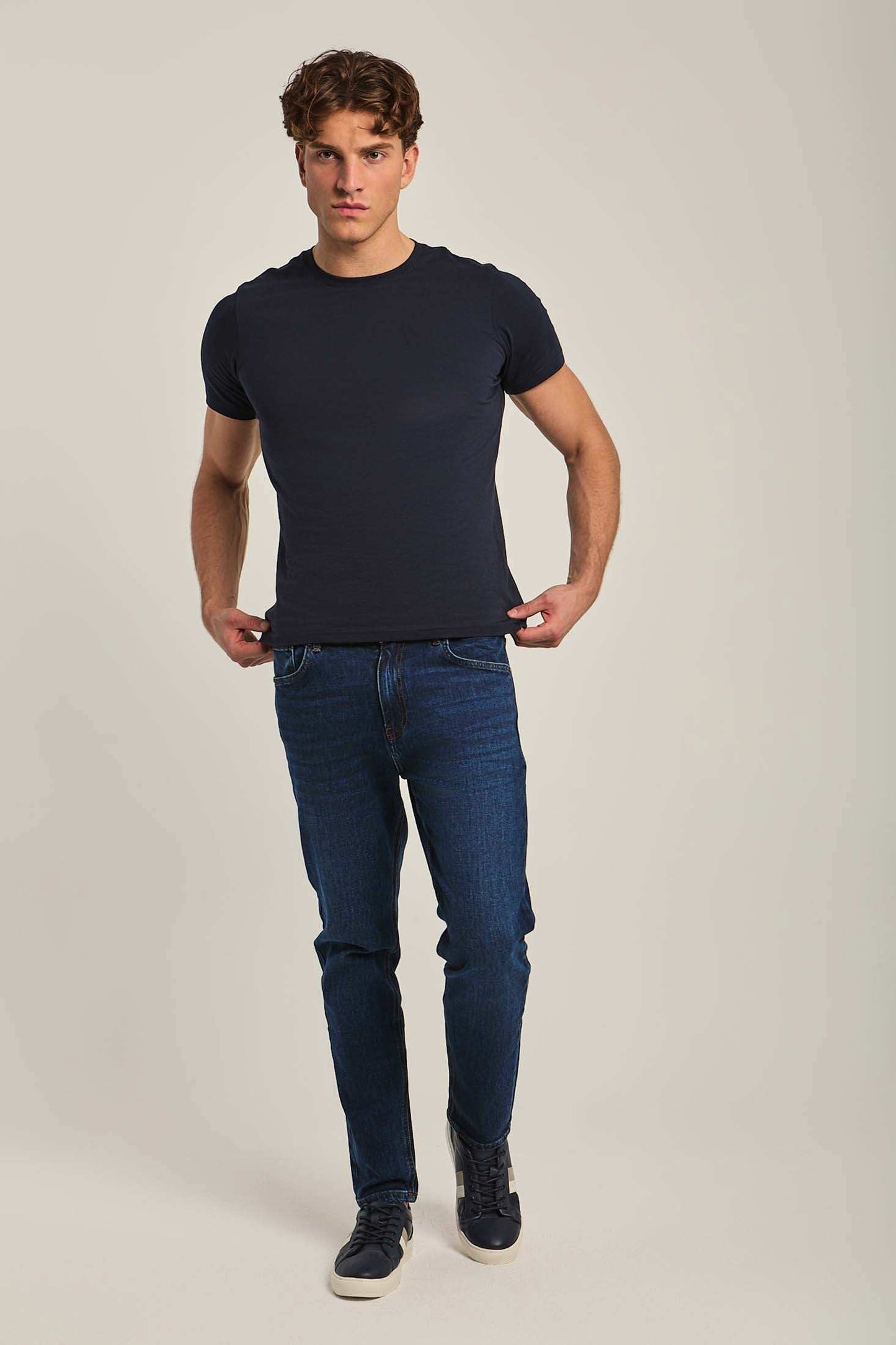 Men Regular Fit Denim - Blue