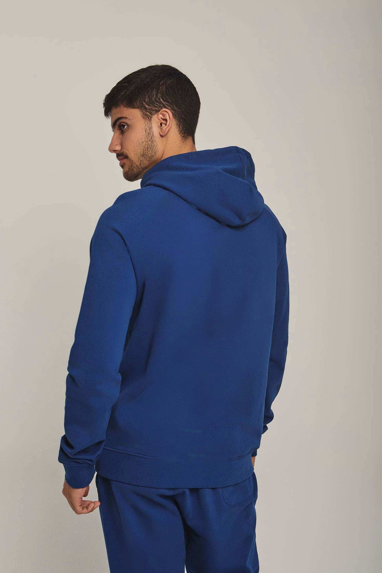 Men Regular Fit Sweat Shirt - Blue