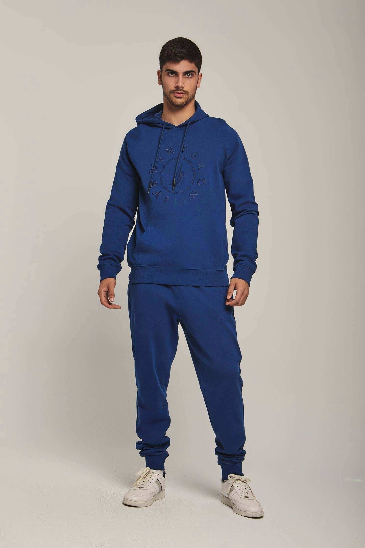 Men Regular Fit Sweat Shirt - Blue