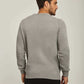 Men Regular Fit Pullover -Grey
