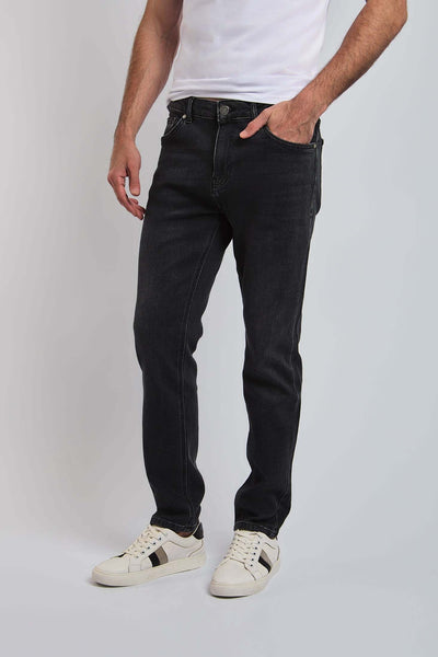 Men Regular Fit  Jeans - Brushed Grey