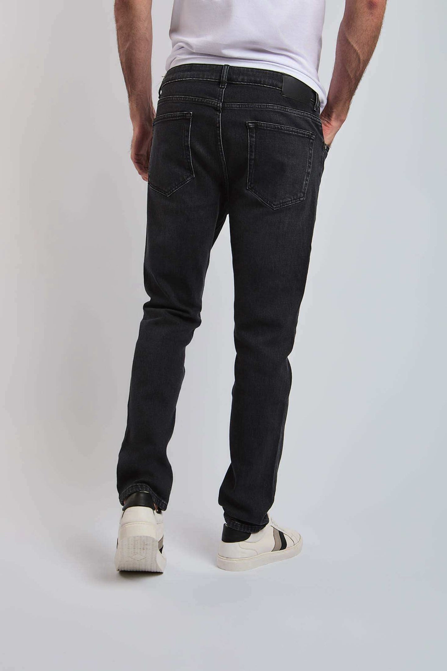 Men Regular Fit Denim -  Grey