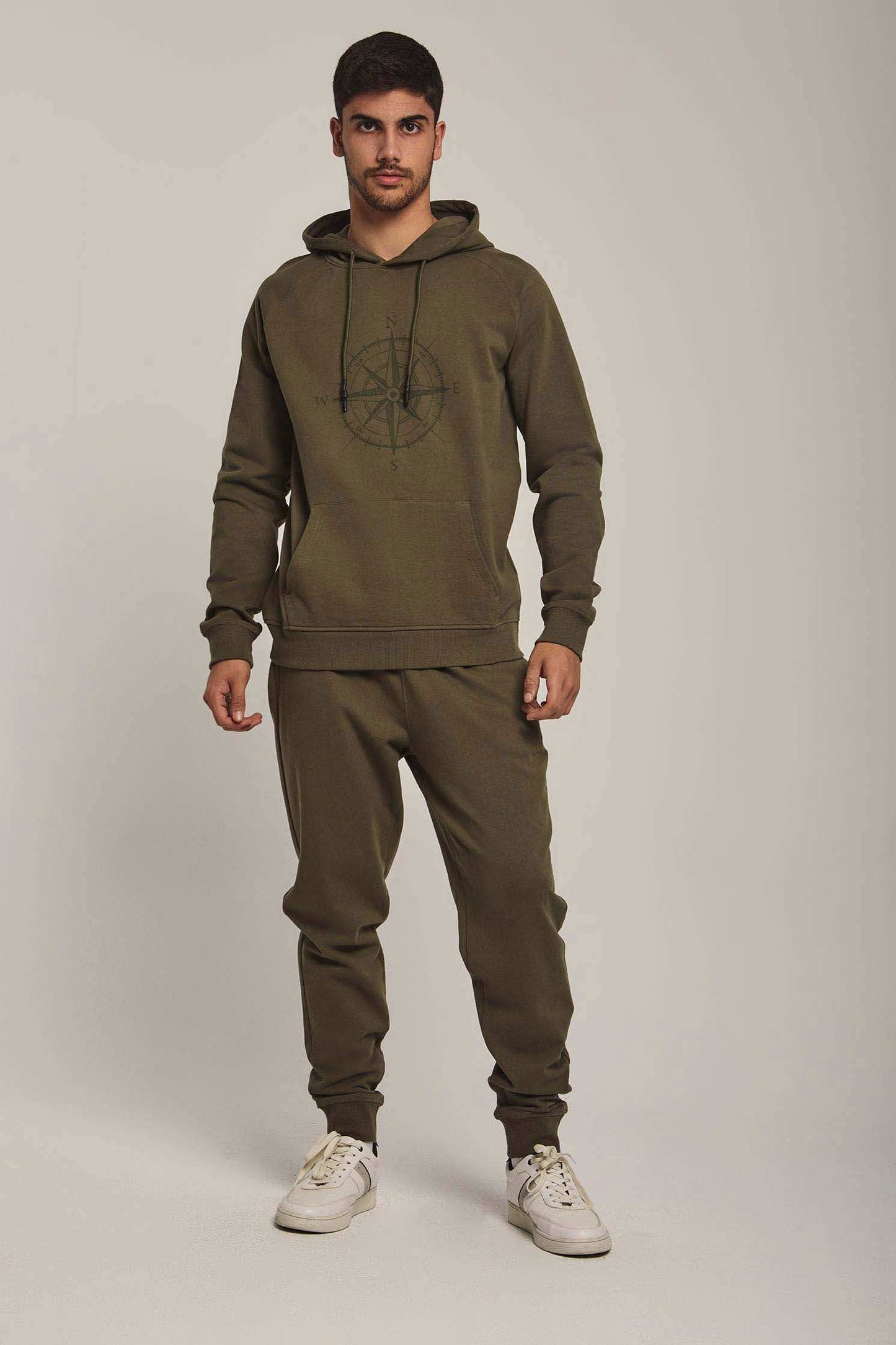 Men Regular Fit Sweat Shirt - Green