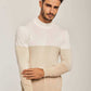 Men Regular Fit Pullover - Beige