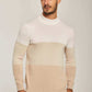 Men Regular Fit Pullover - Beige