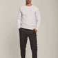 Men Regular Fit Sweat Shirt - Off White