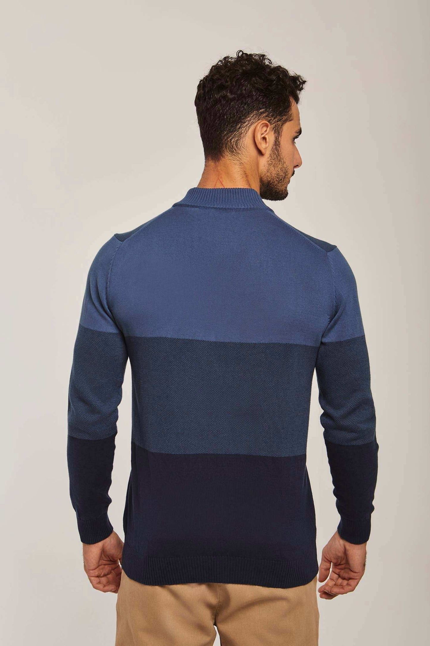 Men Regular Fit Pullover - Blue